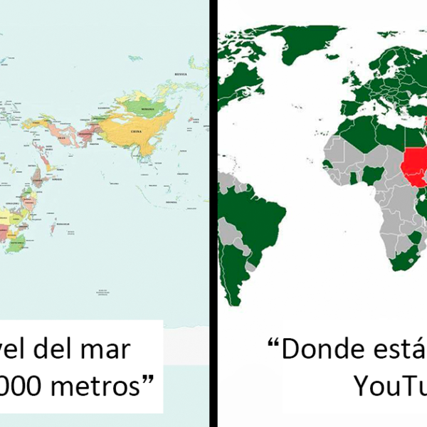 20 Mapas interesantes e informativos que podrían cambiar tu forma de ver el mundo para siempre