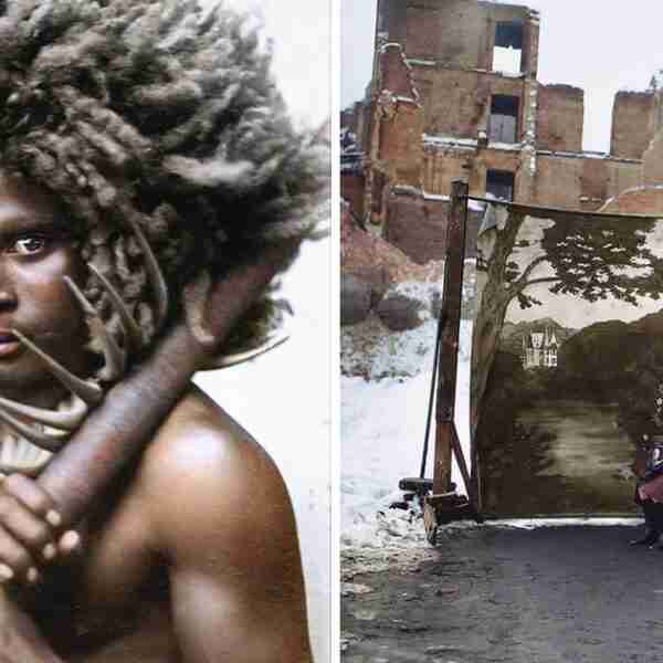 28 Fotos antiguas llevadas a color que cambiarán tu forma de ver el pasado