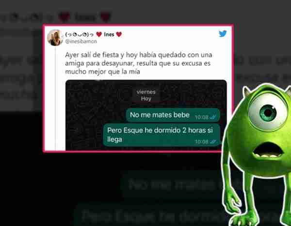 Cuenta una excusa a su amiga porque no puede quedar… y la respuesta que recibe es historia de Internet