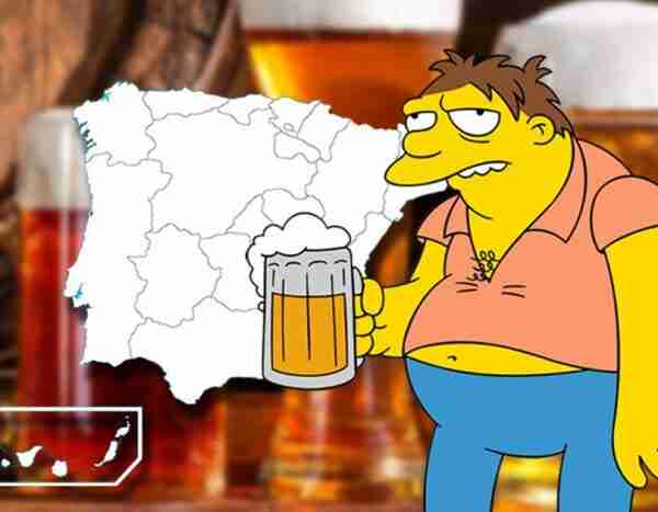 Las marcas de cerveza preferidas de los españoles por cada comunidad autónoma