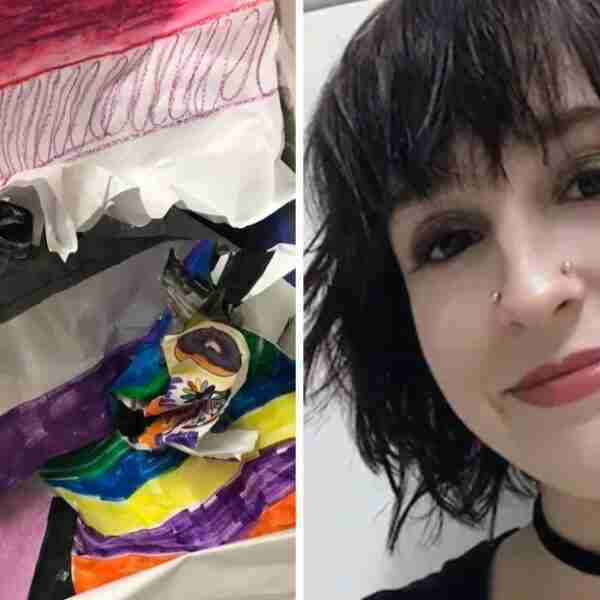 Maestra pansexual fue despedida por alentar a sus alumnos a dibujar banderas LGTB. Tuvo que botarlas