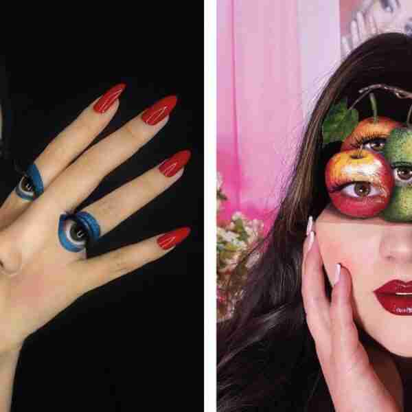 16 maquillajes surreales que tendrás que mirar dos veces