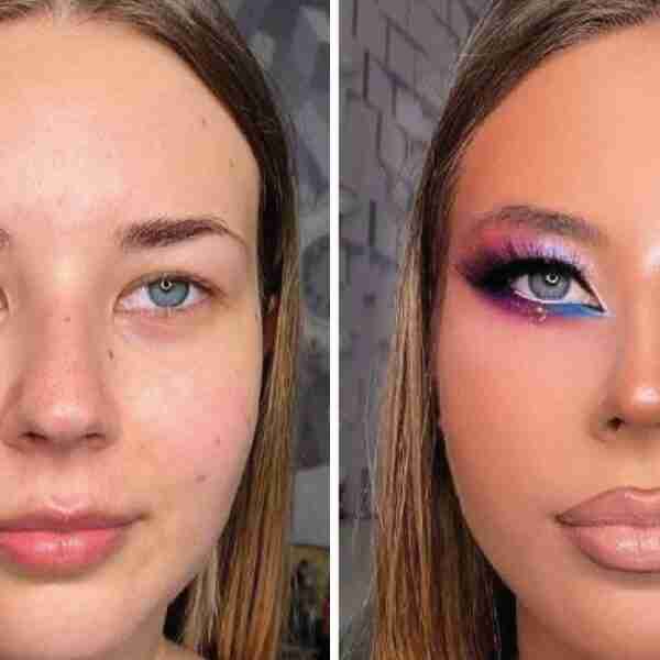 18 ejemplos de mujeres que mostraron la magia del maquillaje