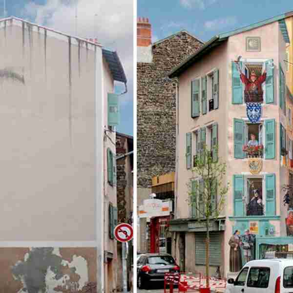 20 Imágenes del antes y después de escenas que dieron un cambio radical