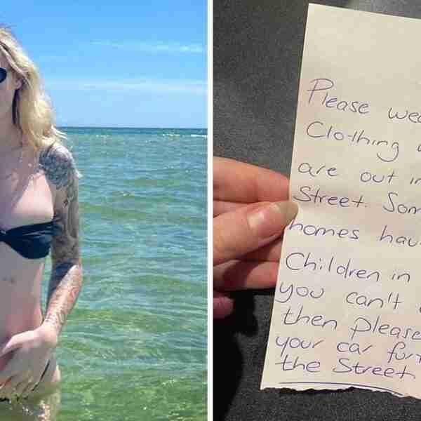 Chica recibió reclamo por ir en bikini a atrapar a sus perros y así respondió: “No seas pervertido”