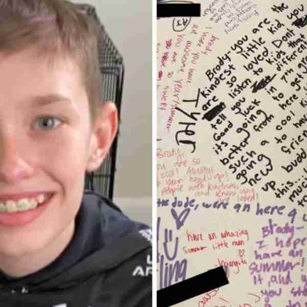 Tras ser rechazado: Niño víctima de bullying tuvo mensajes de apoyo en su anuario e hizo amigos