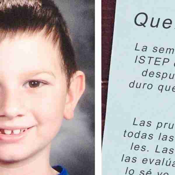 Un profesor hace llorar a un niño en clase y la carta de su madre explota en las redes