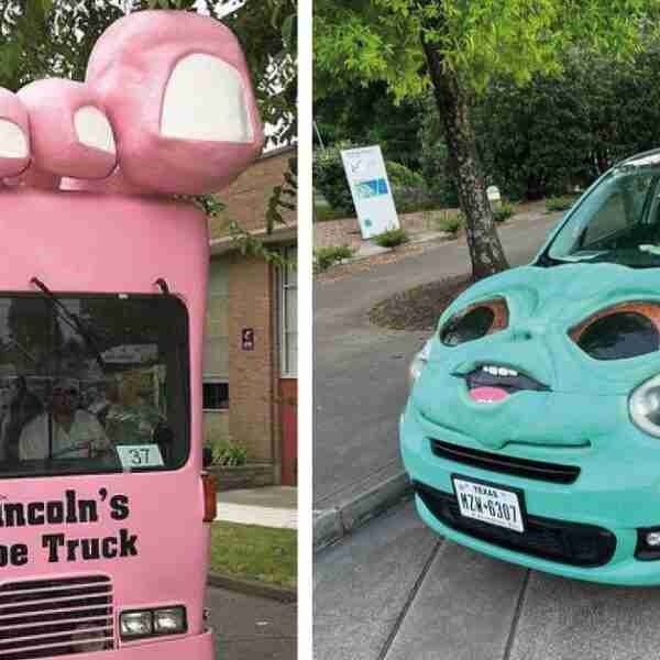 15 ejemplos de autos peculiares que lograron destacar en las carreteras