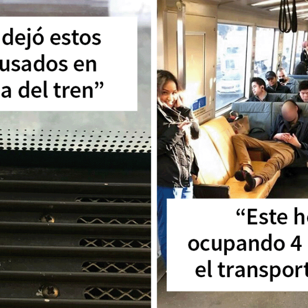 40 Pasajeros en el transporte público que no respetan a nadie