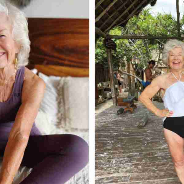 Abuelita de 75 años sorprende en redes sociales con su rutina fitness y cuerpo atlético