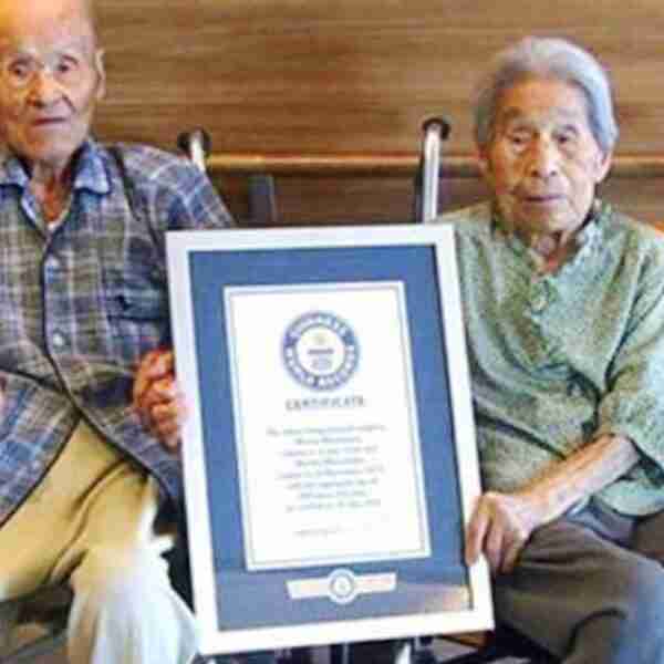 Así es cómo aguanta el matrimonio más viejo del mundo con un Récord Guinness