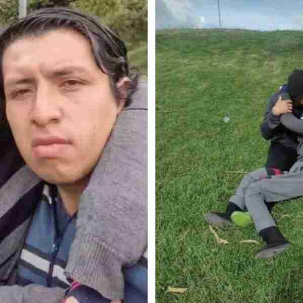 Chico de TikTok tiene novia de trapo para no estar soltero: “No me puedo quedar solo”