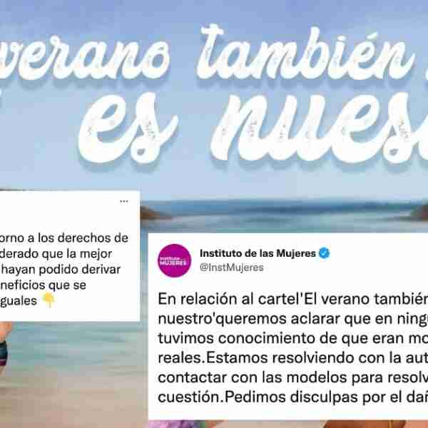 El gobierno español lanzó una campaña de inclusión, pero usó y editó fotos de mujeres sin su consentimiento