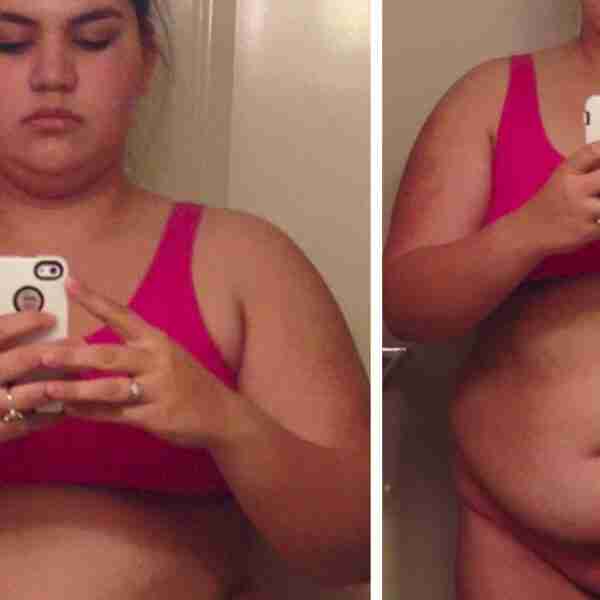 Una mujer de 140 kg se viraliza al transformarse en 3 años de entrenamiento