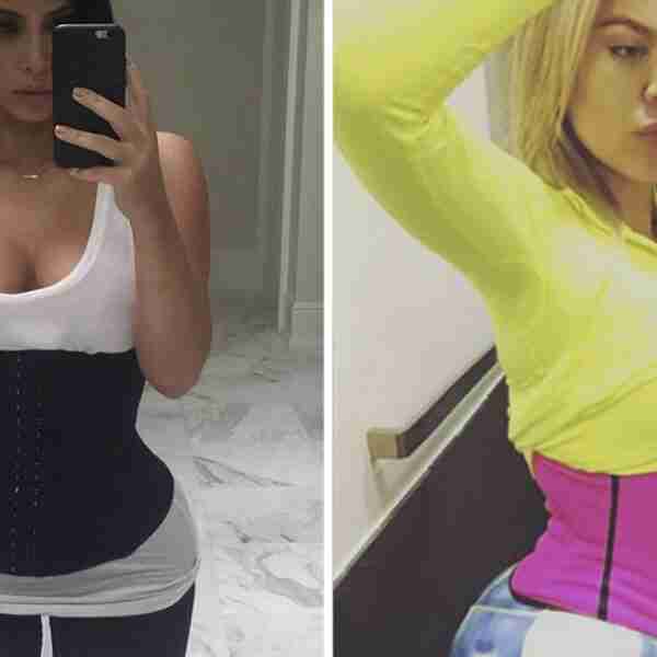 12 celebs que cedieron ante los estereotipos de belleza y usaron fajas para lucir más delgadas