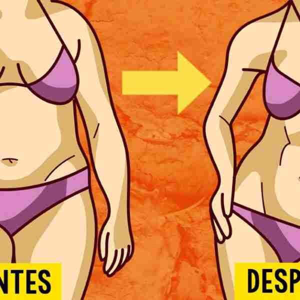 7 Trucos para quitar la grasa de la barriga y tener un vientre plano