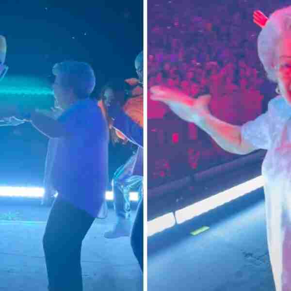 Abuela se robó el show bailando reggaetón en concierto de Daddy Yankee: “Tenemos de todos los fans”