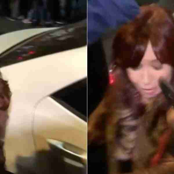Así fue el momento en que un hombre intentó asesinar a Cristina Fernández, la vicepresidenta de Argentina