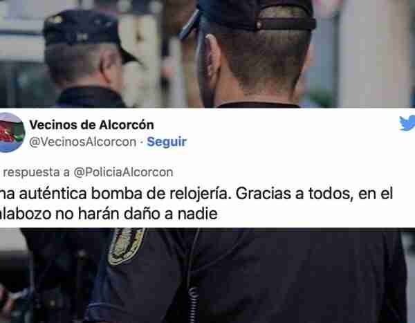Asombro en Twitter por lo que la Policía se encontró en un bar de Alcorcón