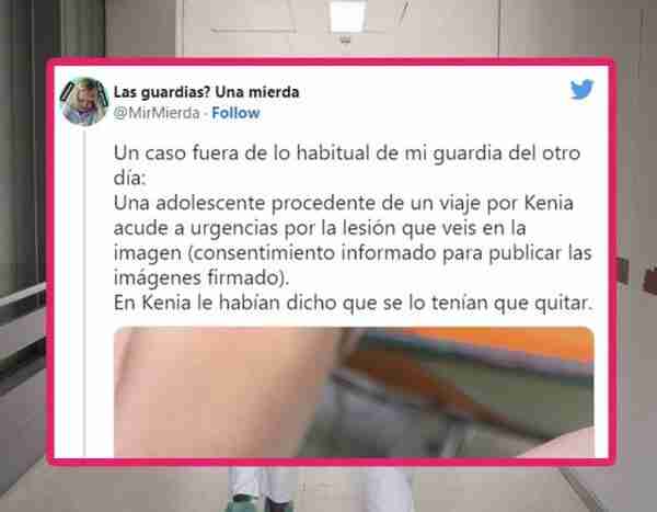 El extraño caso que ha compartido una médico en Twitter y que ha «desbloqueado» el miedo de muchos