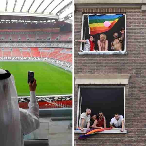 Hoteles de Qatar 2022 piden “no vestirse de gay” a los fans que vayan. Hinchas acusan discriminación