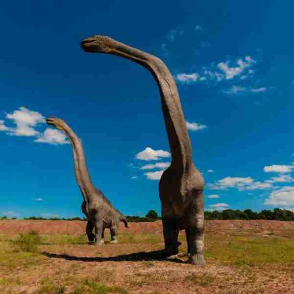 La sequía deja al descubierto huellas de dinosaurios de hace 113 millones de años