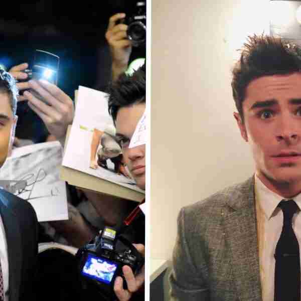 Ven que te cuidamos: Zac Efron aseguró tener fobia a las multitudes y fans se ofrecen a ayudarlo
