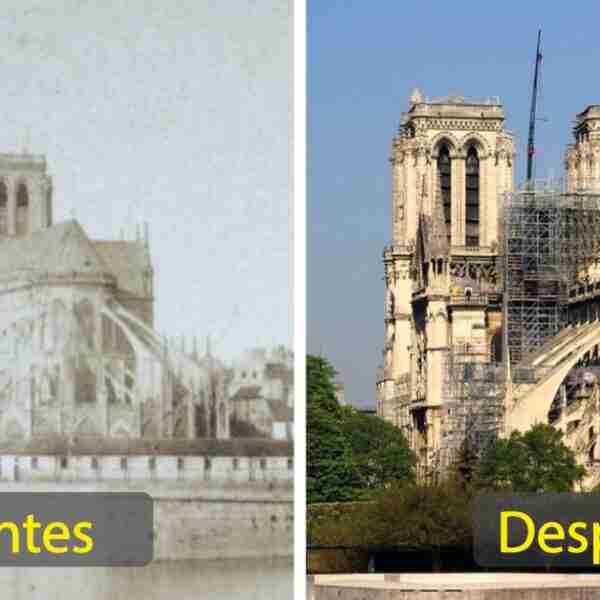 15 lugares famosos que han cambiado mucho con el pasar de los años.