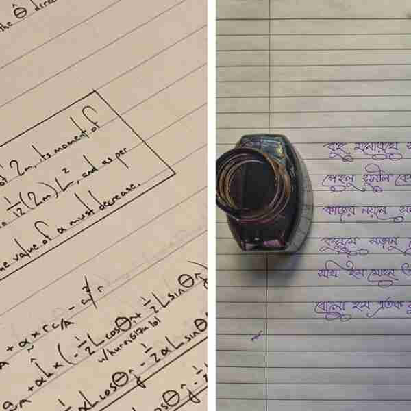 17 personas con la caligrafía más perfecta e increíble