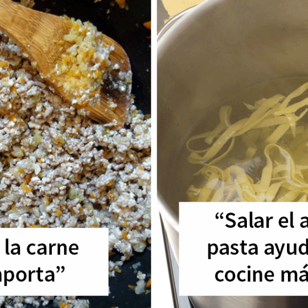 20 Ideas y «consejos» sobre cocina que irritan a la gente