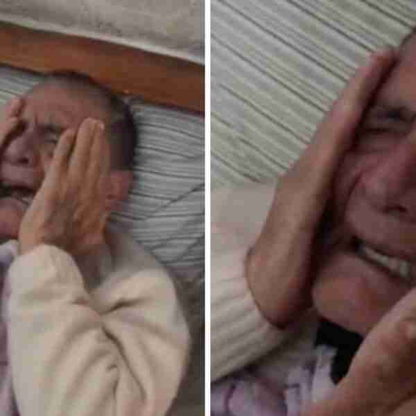 Abuelo se conmueve hasta el llanto cuando su equipo de fútbol salió campeón: “Lágrimas de felicidad”