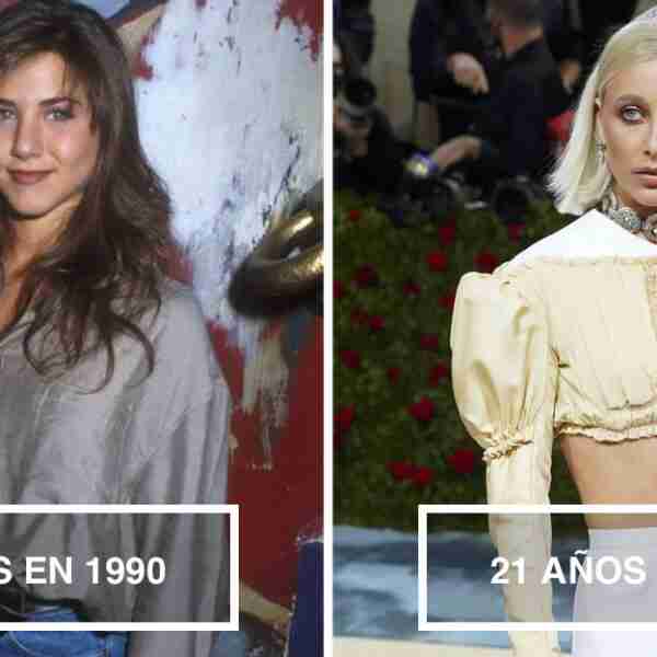 Así se vestían 17 famosos “antiguos” cuando eran jóvenes y así se visten los de ahora. Son osados