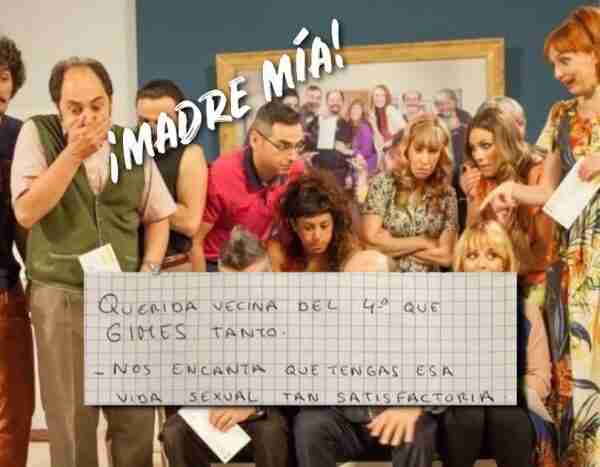 El cartel dejado a una vecina que hacía «demasiado ruido» en la cama y que es muy perturbador