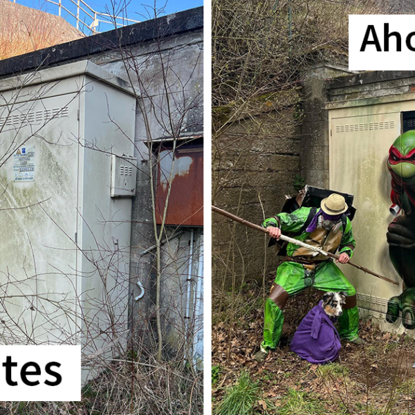 Este artista callejero francés pinta graffitis en 3D y no son para los asustadizos (26 fotos nuevas)