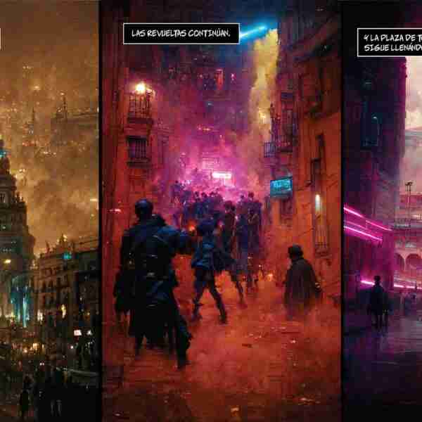 GATAS, el primer cómic creado por Inteligencia Artificial en España