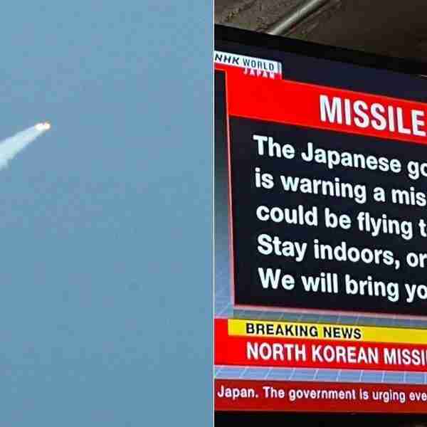 Japón le pidió a sus ciudadanos buscar refugio luego que un misil balístico norcoreano sobrevolara la isla