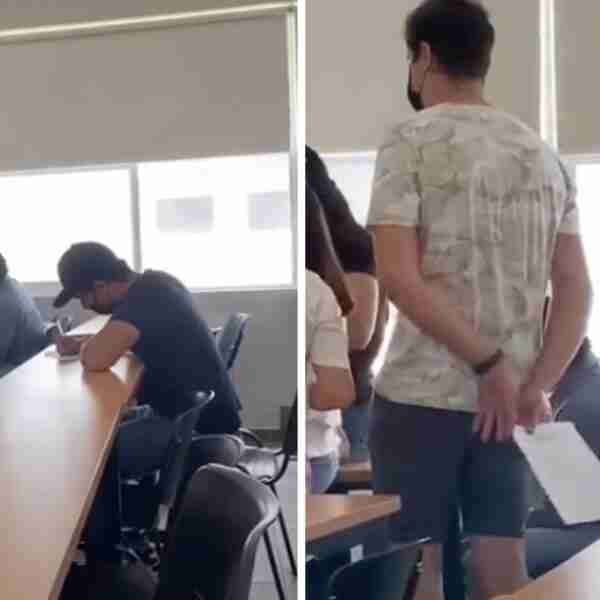 Joven se dejó copiar por su amigo en un examen justo antes de entregarlo: “Esas sí son amistades”
