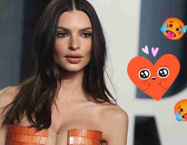 Pillan a Emily Ratajkowski besándose apasionadamente con un atractivo hombre en la calle
