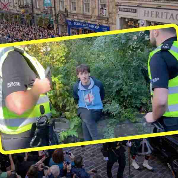 Rory fue detenido por gritar «viejo enfermo» al príncipe Andrés durante la procesión del ataúd de Isabel II