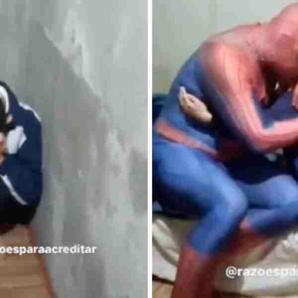Voluntario se vistió de Spiderman y visitó a niño con autismo para calmarlo. Lo ayudó con un abrazo
