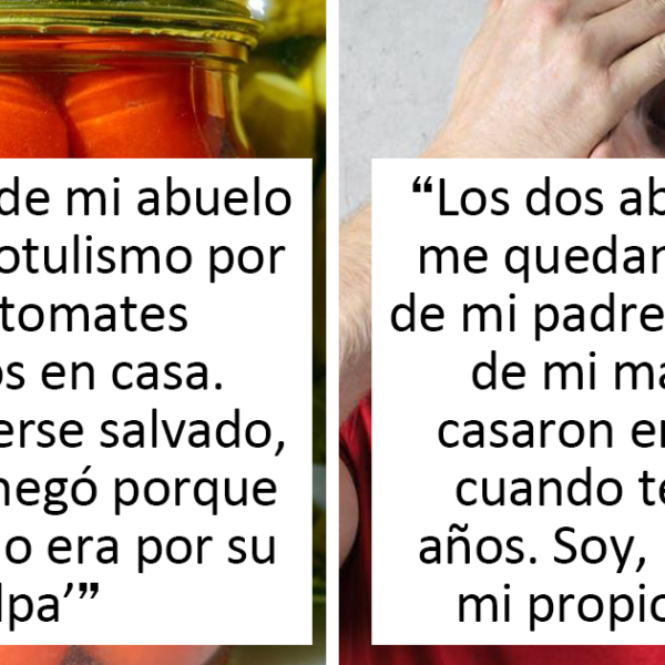 «¿Cuál es el secreto más oscuro que has descubierto sobre un familiar?» 20 historias muy fuertes