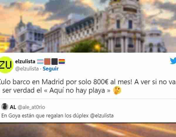 El prohibitivo ático de Madrid de 30 metros cuadrados que se viraliza por dónde está la cama