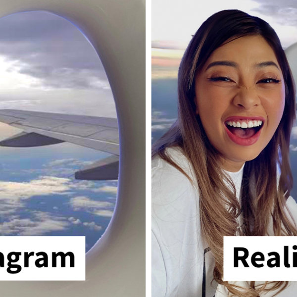 Esta modelo demuestra que lo que vemos en Instagram no siempre es igual la realidad