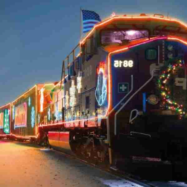 De Toronto a Vancouver: Canadá tiene un tren navideño para recolectar comida