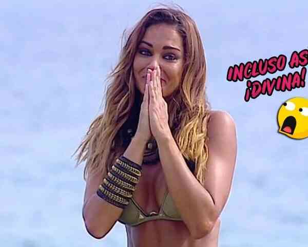 Lara Álvarez sorprende con su atuendo al ser vista por la calle