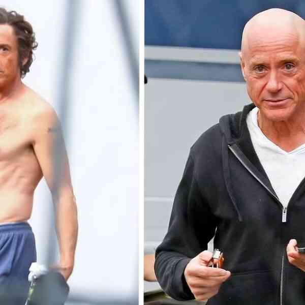 Robert Downey Jr. muestra los resultados de su dieta vegana antes de su próxima actuación