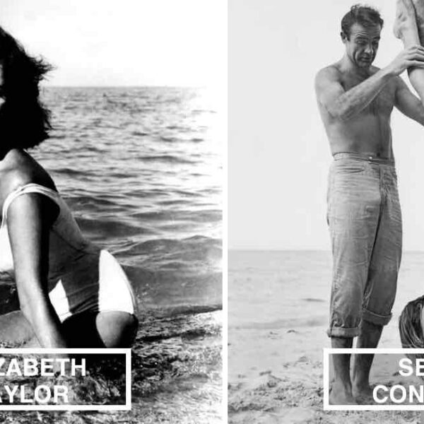 18 vintage beach photos of celebrities, including the timeless beauty and elegance of Marilyn Monroe