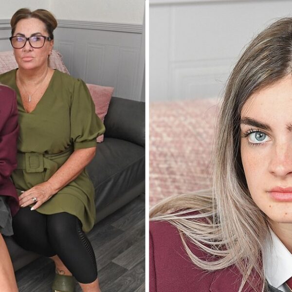 Teachers sent a student home for having what they believed were fake eyebrows that were too thick.