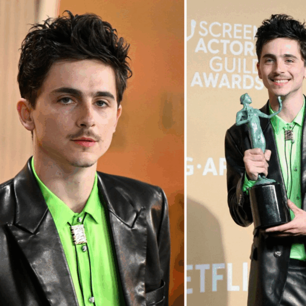 Timothée Chalamet hace historia al ser el actor más joven en recibir el premio a “Mejor Actor Principal” en los SAG Awards.