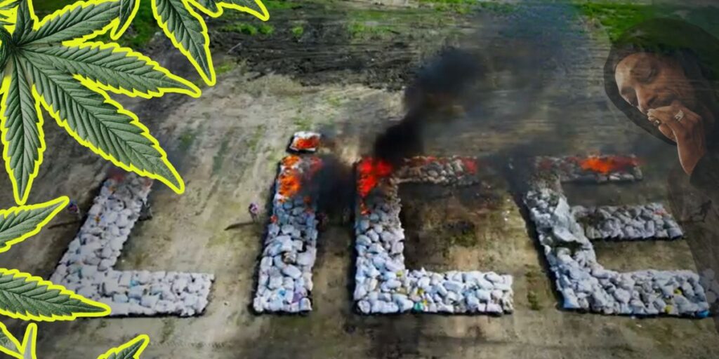 Una ciudad turca terminó “dopada” luego de que la policía quemara 20 toneladas de marihuana